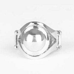 silver paparazzi ring